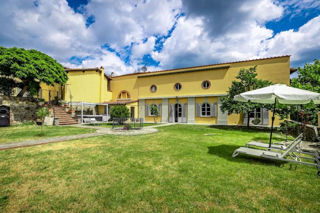 Luxury Limonaia With Jacuzzi Near Florence San Jacopo al Girone Dış mekan fotoğraf