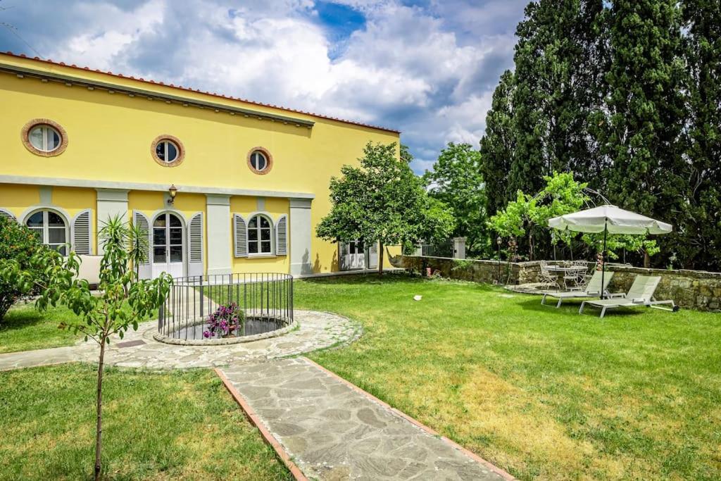 Luxury Limonaia With Jacuzzi Near Florence San Jacopo al Girone Dış mekan fotoğraf